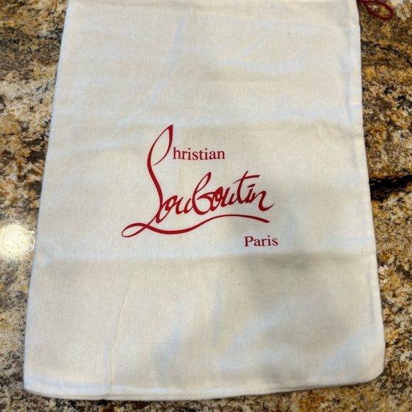 SET OF CHRISTIAN LOUBOUTIN WHITE SHOE Dustbag - Picture 2 of 7